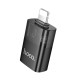 Переходник Hoco UA36 Lightning – USB-A (Black)