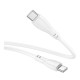 Кабель Borofone BX121 Type-C – Type-C (1 м · 60W · 3A) (White)