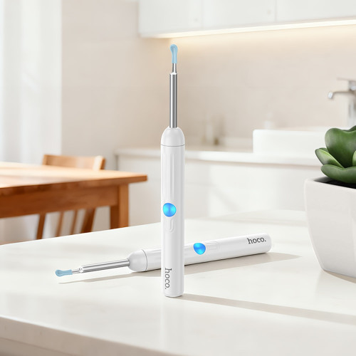 Інструмент для чищення вух з камерою Hoco HP65 (White)