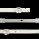 Прямая подсветка для телевизора Ergo 43″ 303GC430062 (3 планки по 795 мм, 8 LED, линза 17 мм, 3 В)