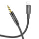 Аудиокабель AUX Hoco UPA19 Lightning – 3.5 мм (1 м) (Black)