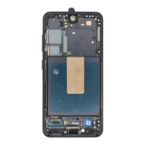 Дисплей для Samsung S911 Galaxy S23 з тачскріном в рамці (Black) (OLED Soft) (Big size)