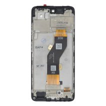 Дисплей для Tecno Spark 20 з тачскріном в рамці (Black)