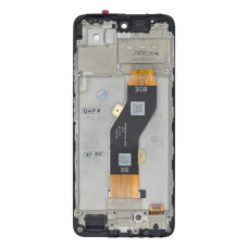 Дисплей для Tecno Spark 20 с тачскрином в рамке (Black) (ver. BOE)