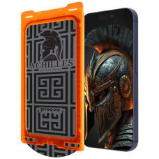 Захисне скло Proove Achilles Installation Box для Apple iPhone 16 (Black)