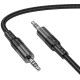 Аудиокабель AUX Hoco UPA27 3.5 мм (1.2 м) (Black)
