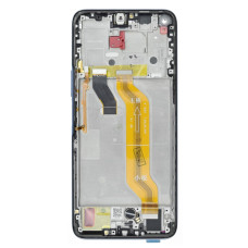 Дисплей для Huawei Nova 8i з тачскріном в рамці (Silver) (Original) (без акумулятора)