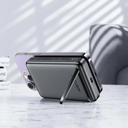 Повербанк Acefast M6 Magnetic PD20W (10000 mAh) (Black)