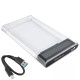 Зовнішній карман для SSD/HDD 2.5 Shuole U25TY36-PD USB 3.2 Gen 1 Type-C