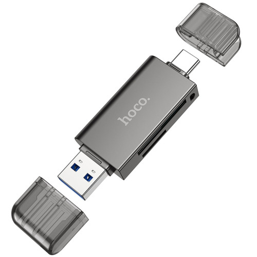 Картридер Hoco HB39 (Gray)