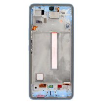 Дисплей для Samsung A536 Galaxy A53 (5G) (2022) з тачскріном в рамці (Blue) (Original)
