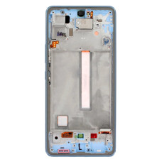 Дисплей для Samsung A536 Galaxy A53 (5G) (2022) з тачскріном в рамці (Blue) (Original)