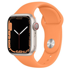 Ремешок Hoco WA01 для Apple Watch 38/40/41 мм Band Silicone (Calendula)