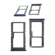 Тримач SIM-карти для Xiaomi Redmi Note 7 (версія на 2×SIM) (Blue)