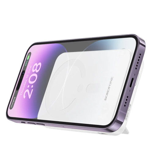 Повербанк Borofone BJ47 Magnetic PD20W (10000 mAh) (White)