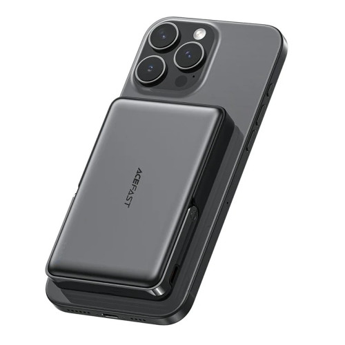 Повербанк Acefast M17 Magnetic PD20W (10000 mAh) (Black)