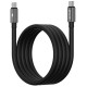 Кабель Proove Magneto Type-C – Type-C (1 м · 60W · 3A) (Black)