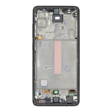 Дисплей для Samsung A525 Galaxy A52 (2021) з тачскріном в рамці (Black) (Original Assembled)
