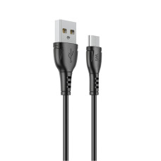 Кабель Wibrand Boa USB-A – Micro-USB (1 м · 12W · 2.4A) (Black)