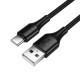 Кабель Hoco X120 USB-A – Type-C (1 м · 15W · 3A) (Black)