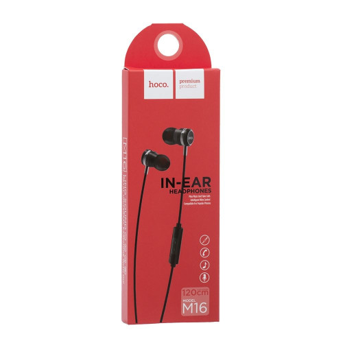 Наушники Hoco M16 3.5 мм (Black)