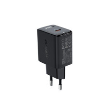 Сетевое зарядное устройство Acefast A21 USB-C (30W · 3A) (Black)