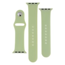 Ремешок для Apple Watch 38/40/41 мм Band Silicone, 2 шт (Avocado Green)