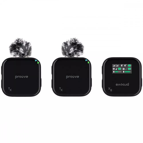 Бездротовий петличний мікрофон Proove Studio (Black)