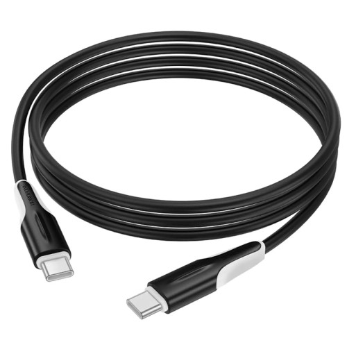 Кабель Borofone BX119 Type-C – Type-C (1 м · 60W · 3A) (Black)