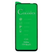 Захисна плівка Ceramic для Huawei Nova 7i (Full Glue) (Black)