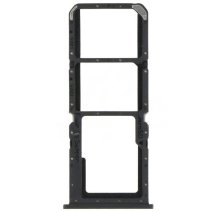 Держатель SIM-карты и карты памяти для Oppo A76 (версия на 2×SIM) (Black)