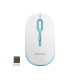 Мишка бездротова MeeTion MT-R547 (1600 DPI) (Blue/White)