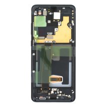 Дисплей для Samsung G988 Galaxy S20 Ultra з тачскріном в рамці (Black) (Original)