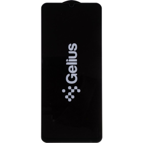 Захисне скло Gelius для Poco C40 (Full Glue) (0.3 мм, 2.5D) (Black)