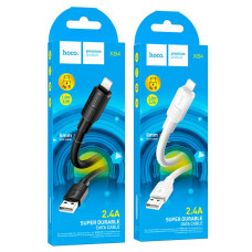 Кабель Hoco X84 USB-A – Lightning (1 м · 12W · 2.4A) (White)