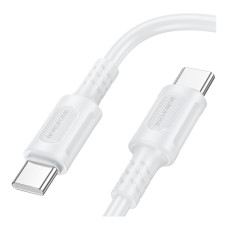 Кабель Borofone BX111 Type-C – Type-C (1 м · 60W · 3A) (White)