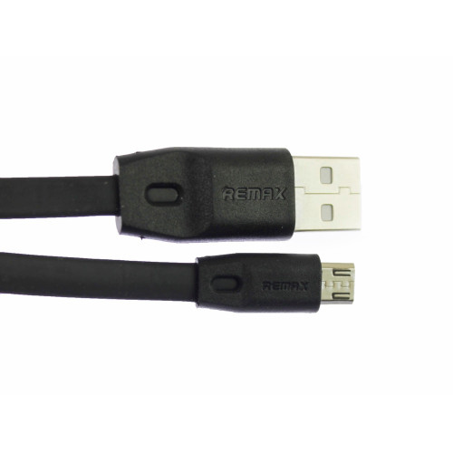 Кабель Remax RC-001м USB-A – Micro-USB (2 м · 2A) (Black)