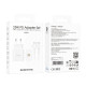 Сетевое зарядное устройство Borofone BA82A USB-C (25W · 3A) с кабелем Type-C – Type-C (White)