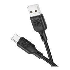 Кабель Borofone BX113 USB-A – Type-C (1 м · 15W · 3A) (Black)