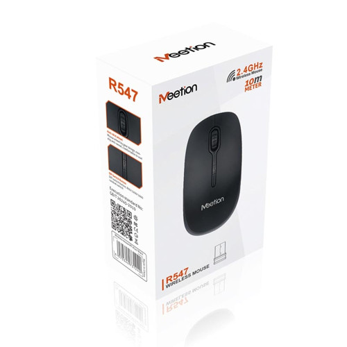 Мышка беспроводная MeeTion MT-R547 (1600 DPI) (Black)