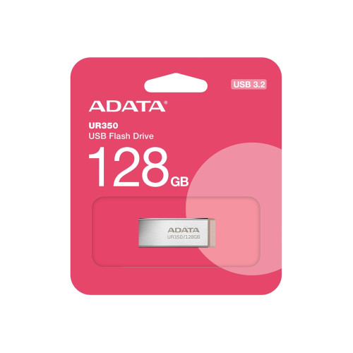 Флешка ADATA UR 350 128GB USB 3.2 (Silver)