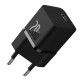 Мережевий зарядний пристрій Baseus GaN5 Mini USB-C (20W · 3A) (CCGN0501) (Black)