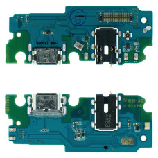 Нижня плата для Samsung A047 Galaxy A04s (2022) з роз’ємом зарядки та мікрофоном (Original Used)