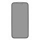 Защитное стекло Privacy для Apple iPhone 16 (Full Glue) (0.3 мм, 2.5D) (Black)