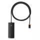 USB-хаб Baseus Lite Series 4в1 Type-C (4xUSB 3.0 · 1 м) (Black)