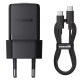 Сетевое зарядное устройство Baseus Palm Fast Charger USB-C (30W · 3A) с кабелем Type-C – Type-C 60W (P10111605113-01) (Black)