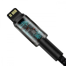 Кабель Baseus Tungsten Gold Type-C – Lightning (1 м · 20W · 2.4A) (Black)
