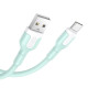 Кабель XO NB212 USB-A – Type-C (1 м · 10.5W · 2.1A) (Green)