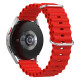 Ремінець універсальний 20 мм Ocean Band для Amazfit, Samsung, Huawei (Red)