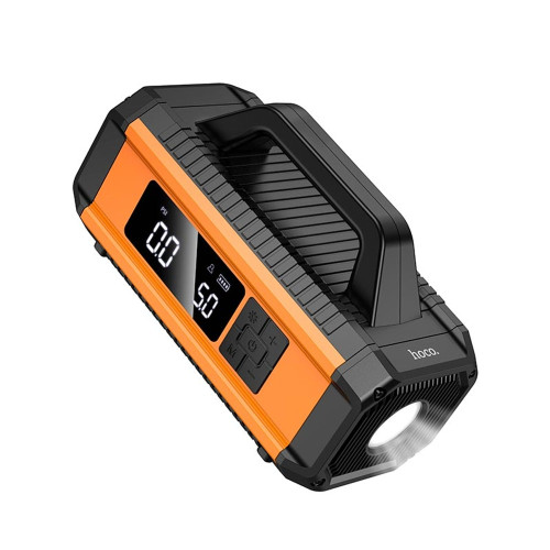 Повербанк Hoco QS4 800 A Jump Starter-насос (10000 mAh) (Black)